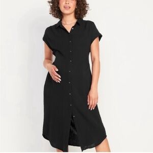 Black Maternity Dress